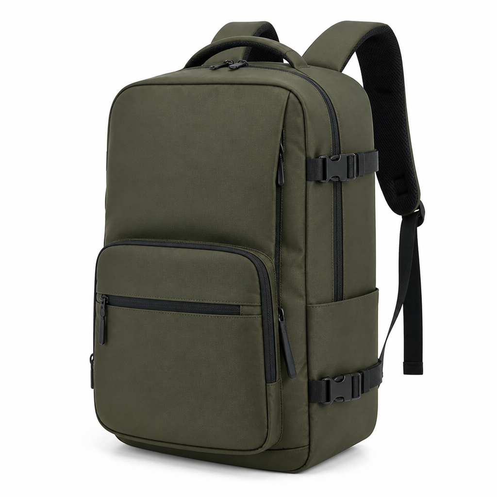 Large Travel Backpack — Oxford Fabric