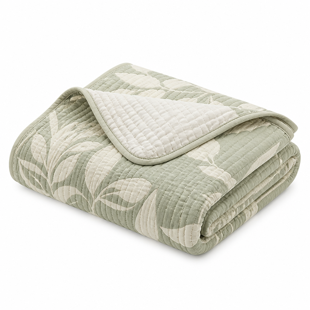 Organic Cotton Gauze Blanket — All-Season