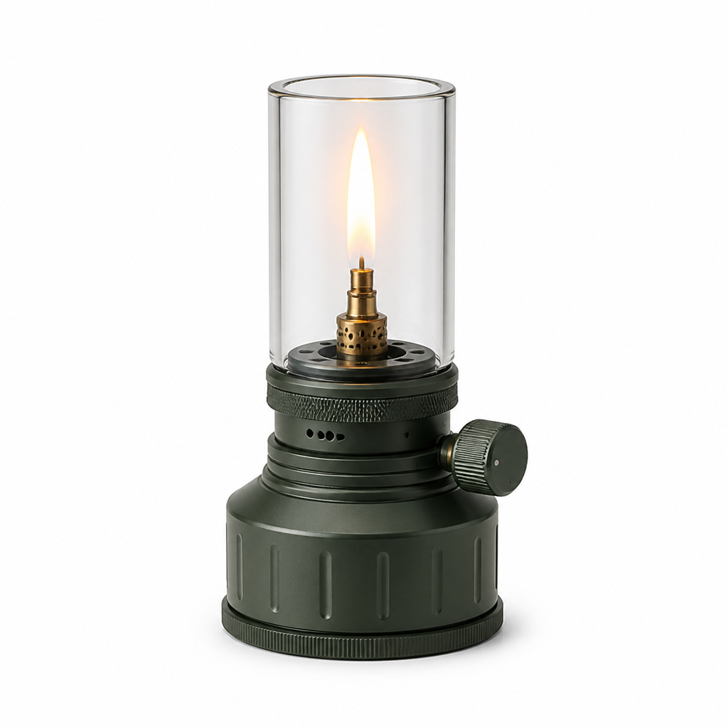 Compact Butane Lantern — Adjustable Brightness