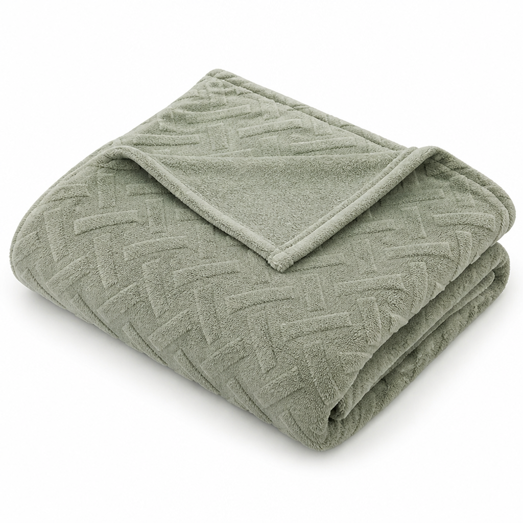 Soft Plush Fleece Throw Blanket