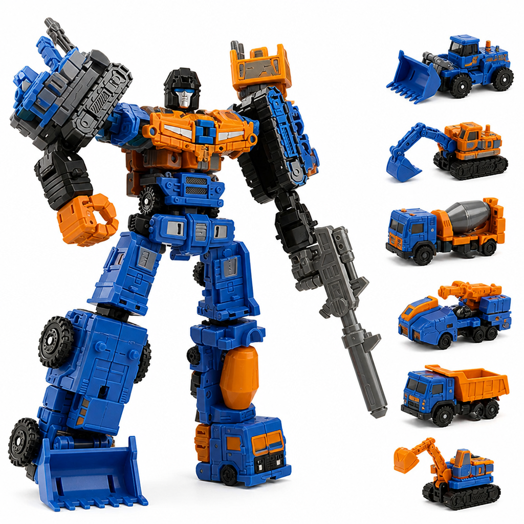 6-in-1 Kids Action Figure