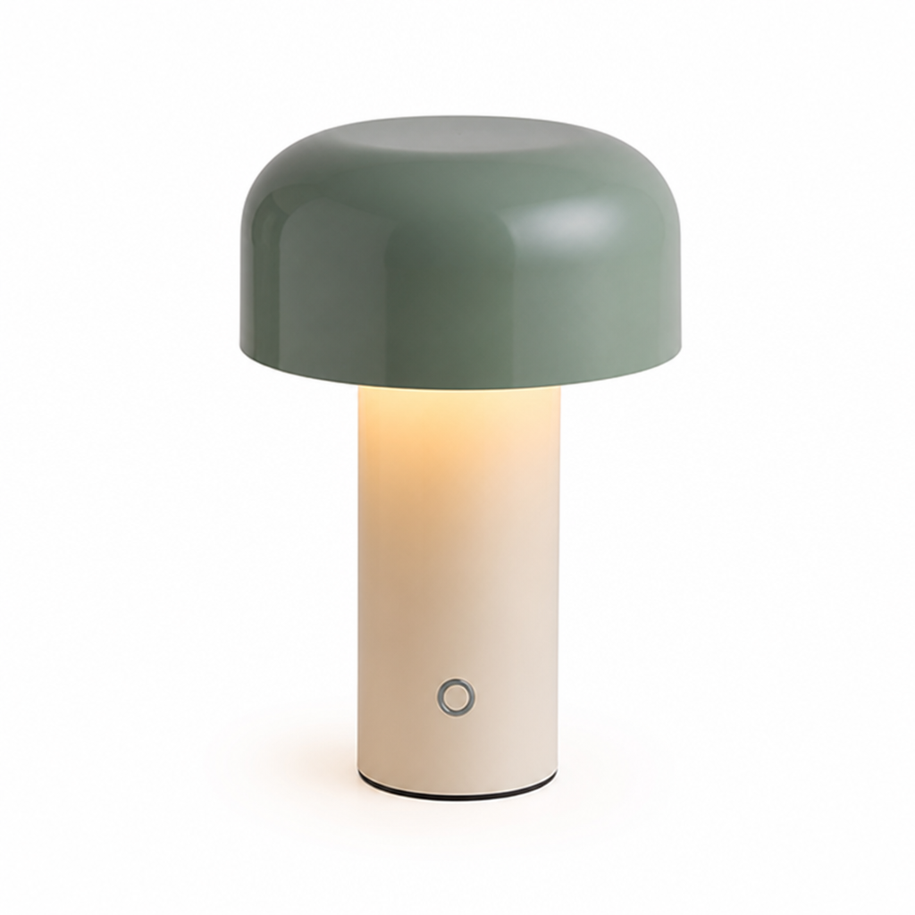 Wireless Mushroom-Shaped Table Lamp
