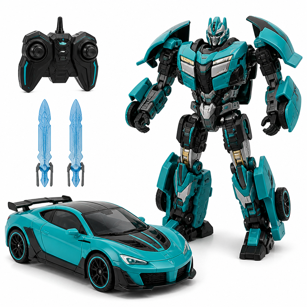 Remote Control Transforming Robot Toy — 30cm