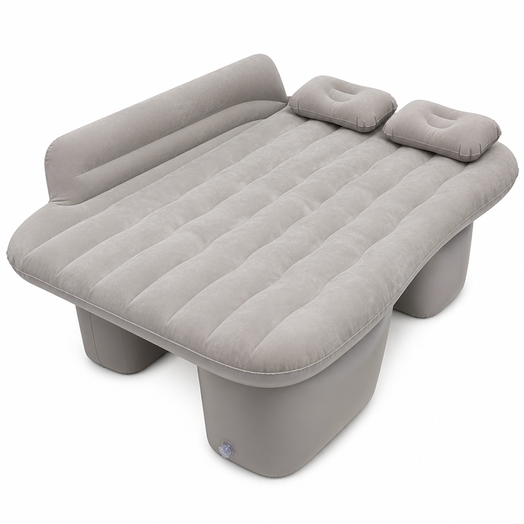 Inflatable Car Mattress with T-Support Cushions