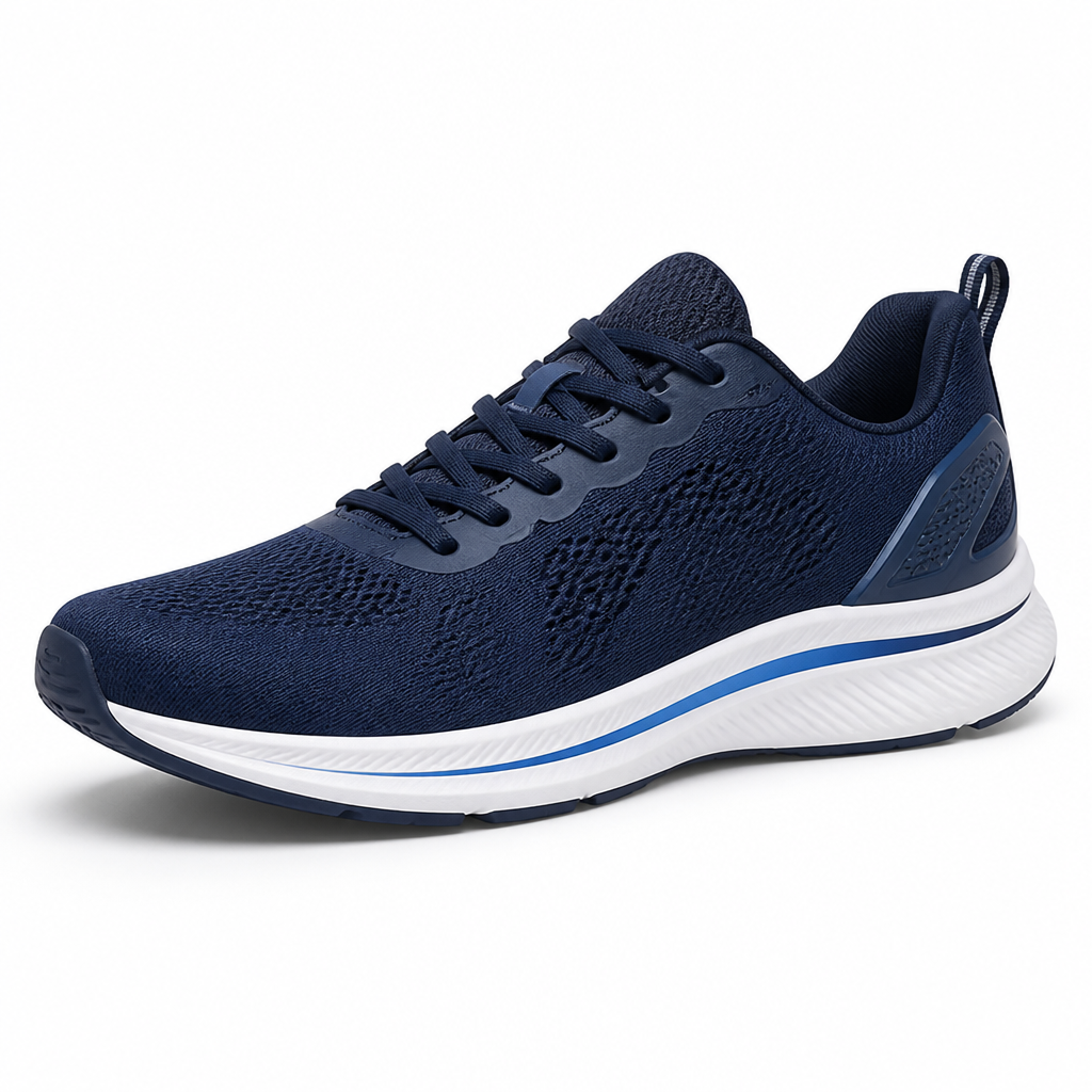 Men's Lightweight Running Shoes — Mesh Upper