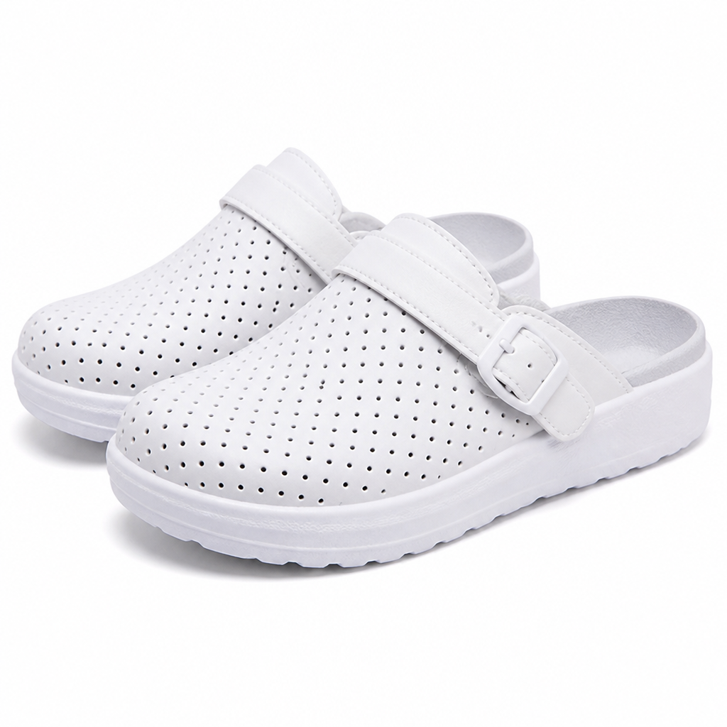 Women's Nursing Clogs with Removable Washable Insole