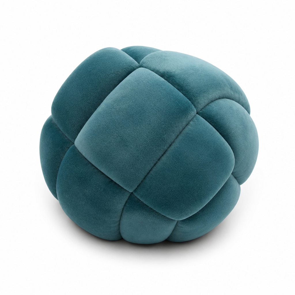 Velvet Knot Decorative Pillow