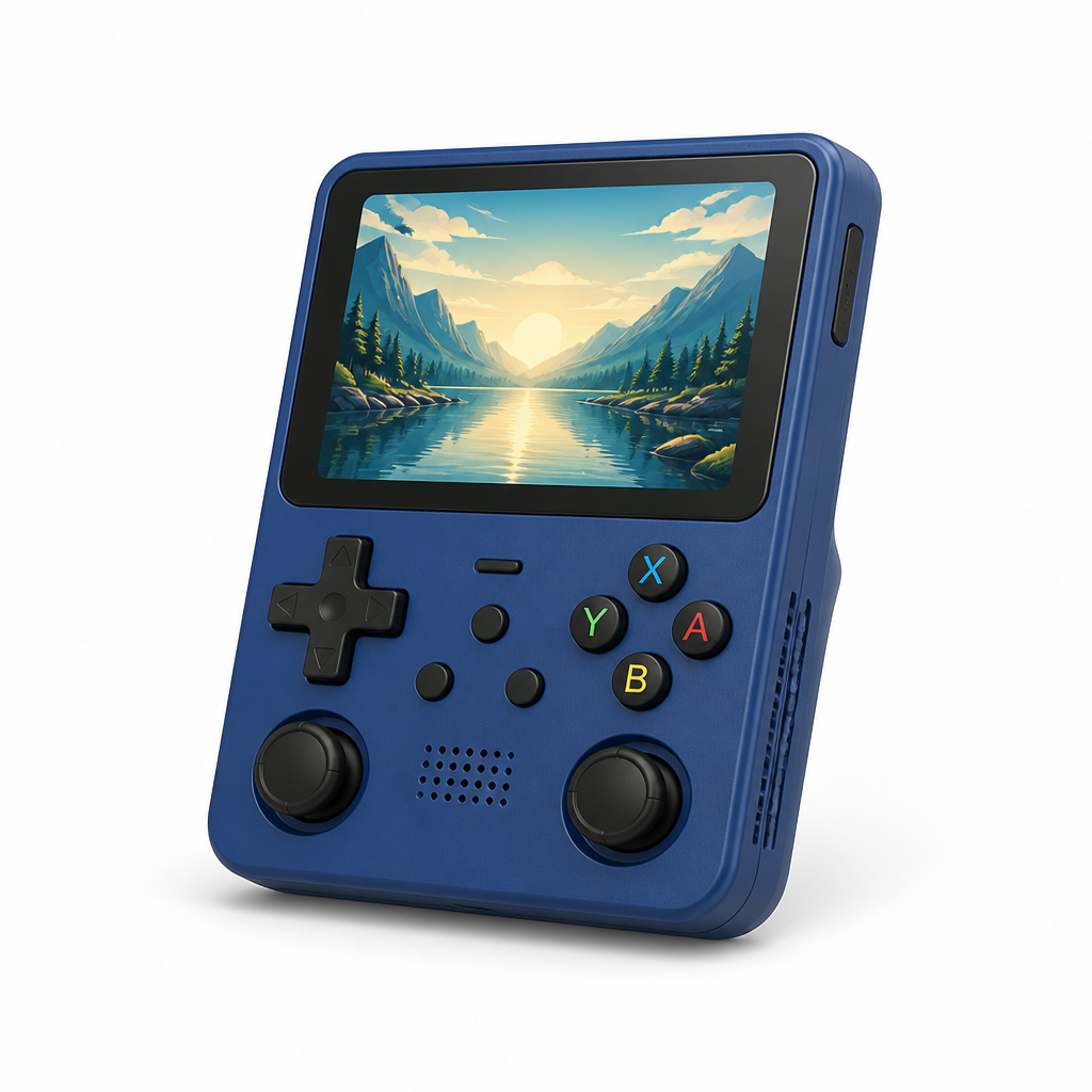 Portable Handheld Game Console with 10,000 Preloaded Games