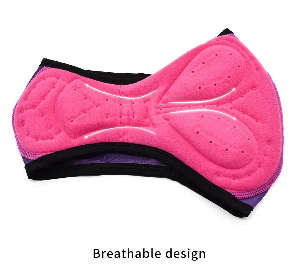 Women’s Padded Cycling Underwear | Integrated Silicone Cushion | Breathable Fabric | Comfortable Fit