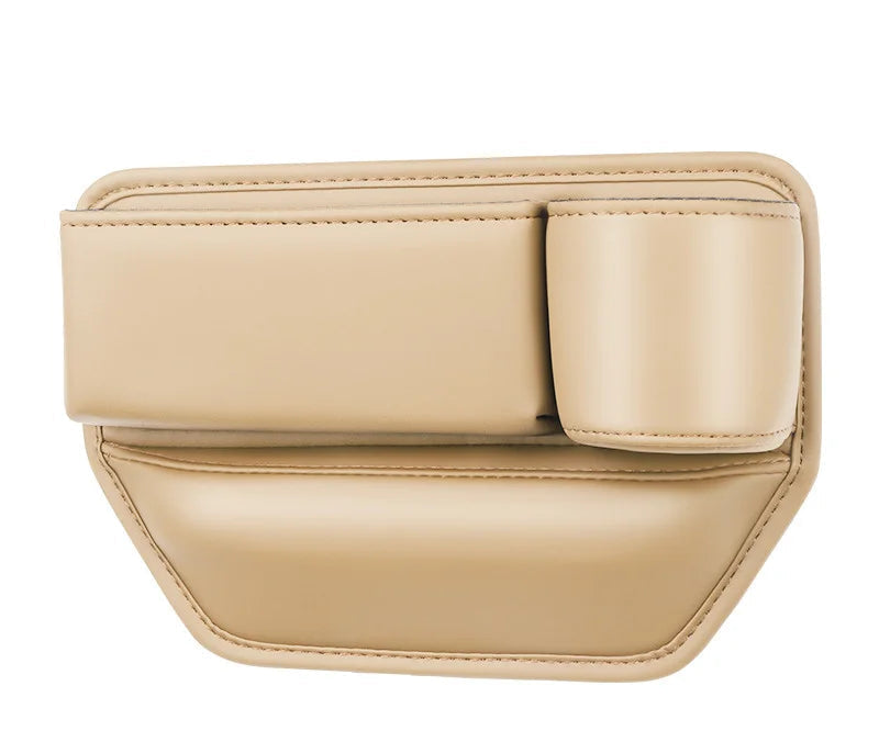 Seat Gap Organizer for Cars with Integrated Cup Holder