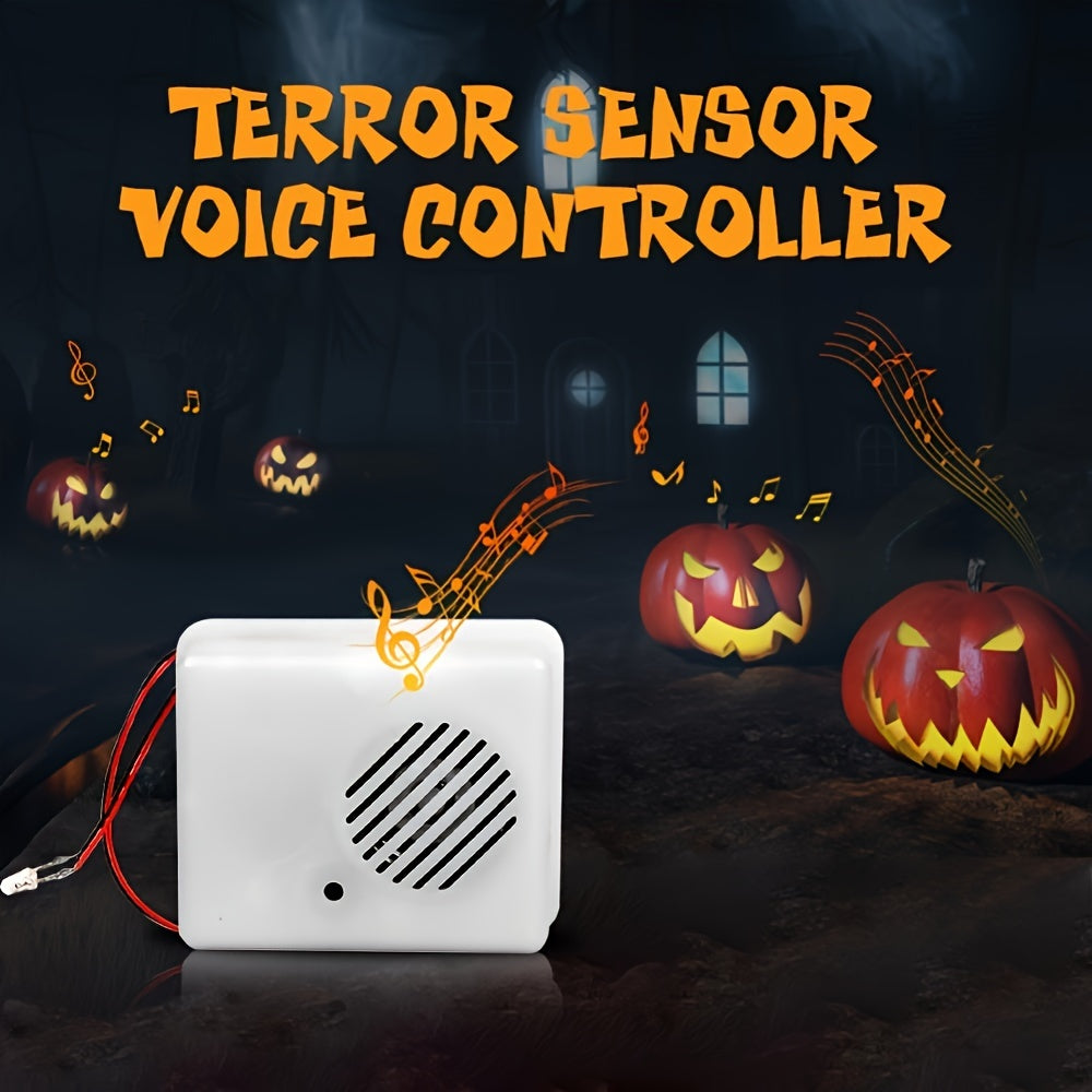 Halloween Sound-Activated Doorbell with Scary Screams for Haunted Entryway
