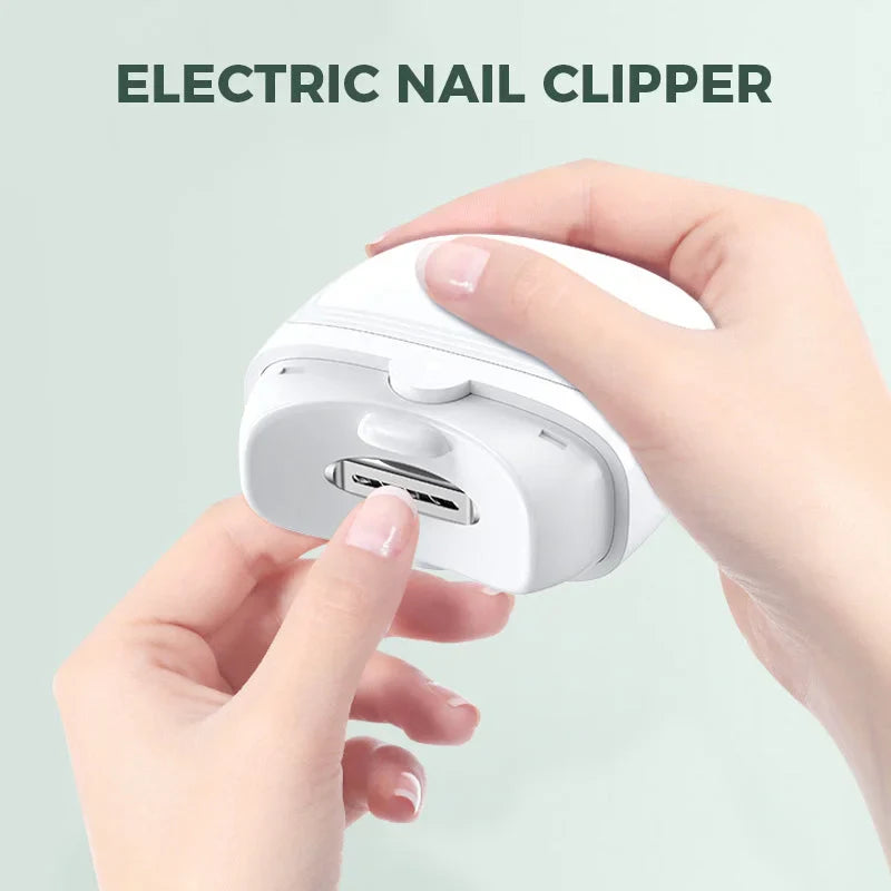 Automatic Nail Trimmer and Polisher - Electric Manicure Tool