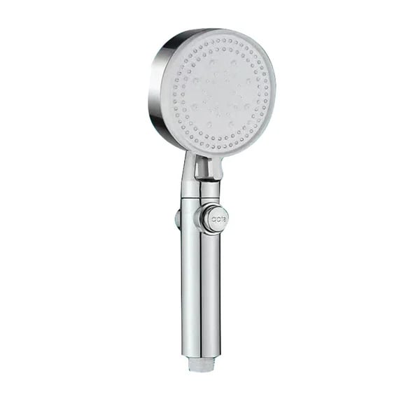 5 Spray Modes High-Pressure Showerhead with Self-Cleaning Feature
