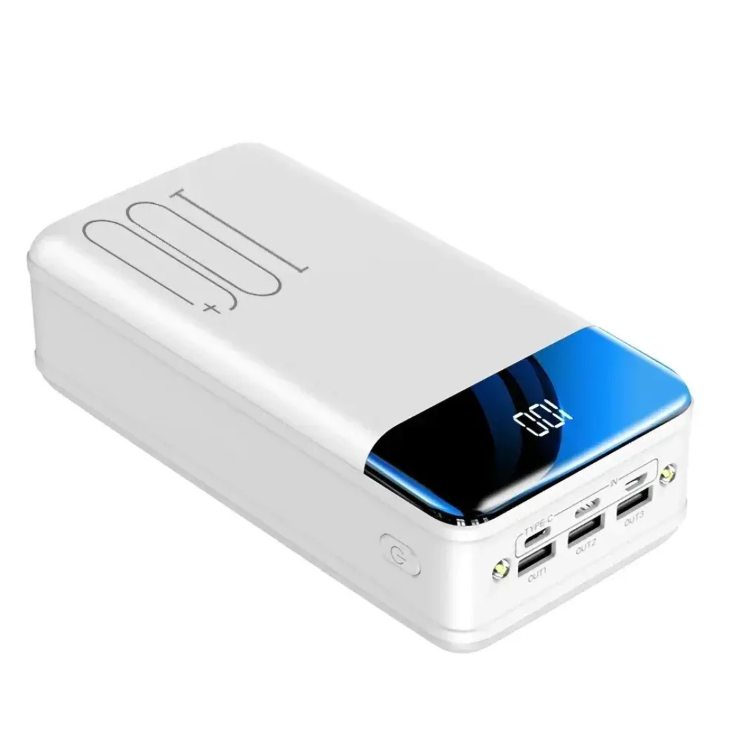 High-Capacity 100,000 mAh Portable Charger - Quick Charge Feature