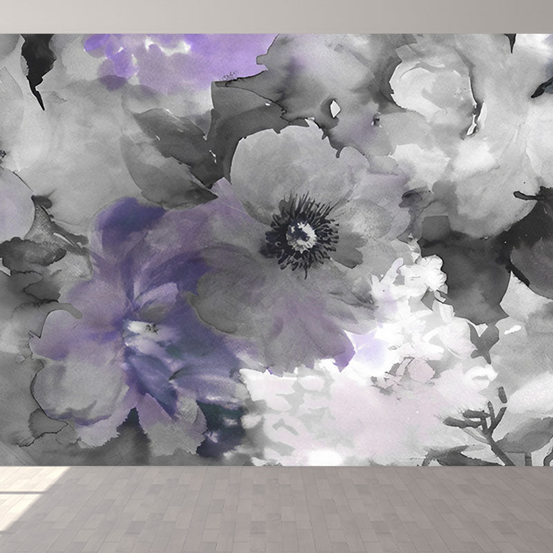 Taavita Colorful Flower Wall Art – Moisture-Resistant Wall Decoration for Guest Rooms with Style, Pattern: Flower, Material: Non-Woven