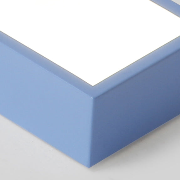 10" / 14" Taavita Flush Mount Light Minimalism in Acrylic Gray/Yellow/Blue - LED Ceiling Flush Light in White/Warm