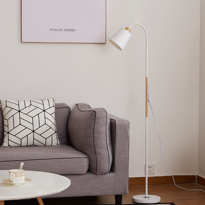 Modern, minimalist, 1-light floor lamp made of Taavita