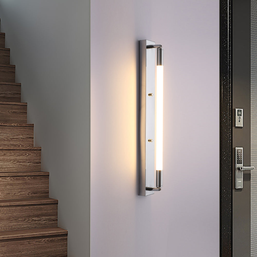 19.68'' LED Wall Lamp Acrylic Tube 1-Light Indoor - Taavita Base