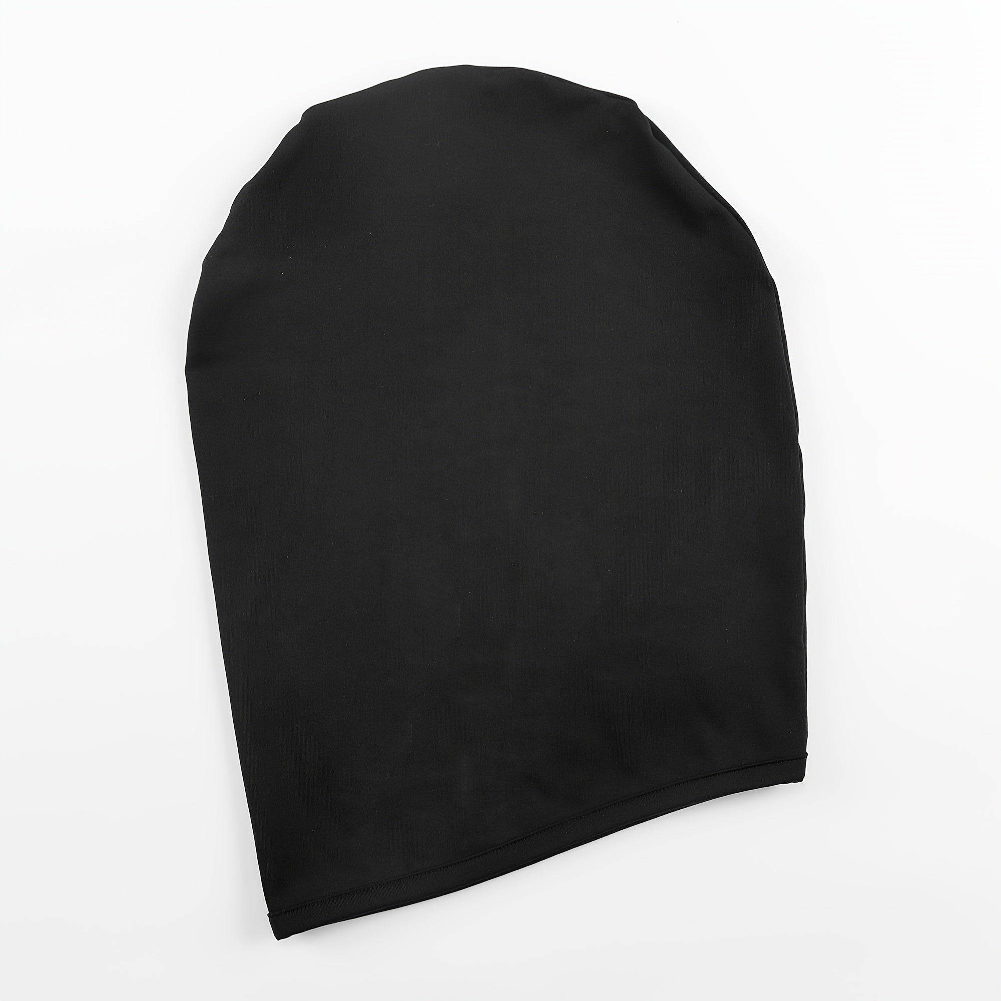 Black Full Face Halloween Mask Spandex Hood for Comfortable Costume