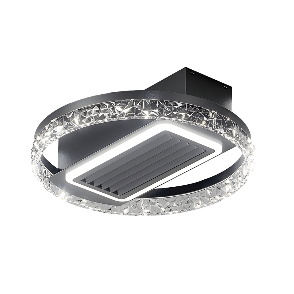 19.7 In. Nordic Taavita Ceiling Fan with 6 Speeds, LED Light, Remote Control