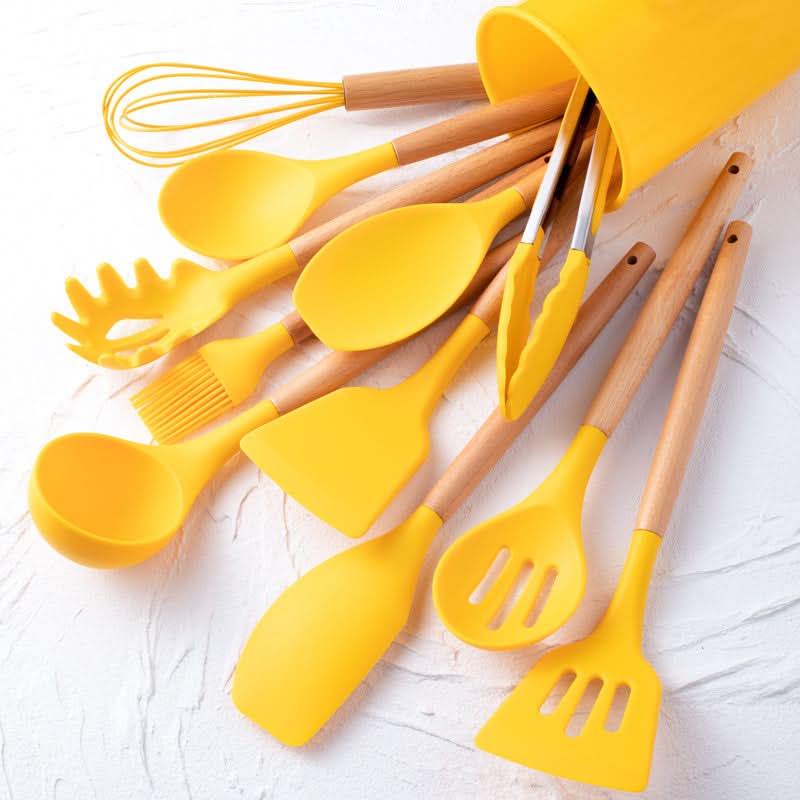CulinaryCraft – 12-Piece Silicone Cooking Utensil Collection