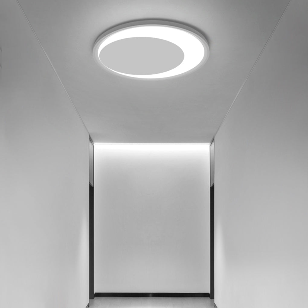 12'' 16'' Round White Modern Flush Mount Taavita Ceiling Lights