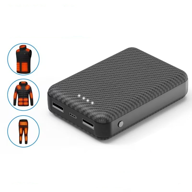 12000mAh Portable Charger - USB C Output for Heated Apparel