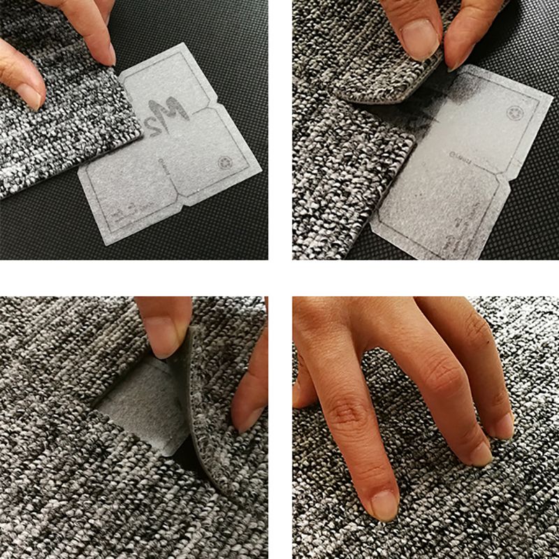 Indoor Non-Skid Carpet Tile - Glue Down Install Waterproof Carpet Tiles by Taavita