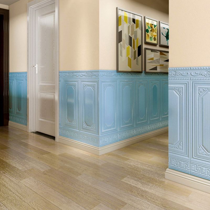 Contemporary Waterproof 3D Wall Covering Peel and Stick for Indoor Use