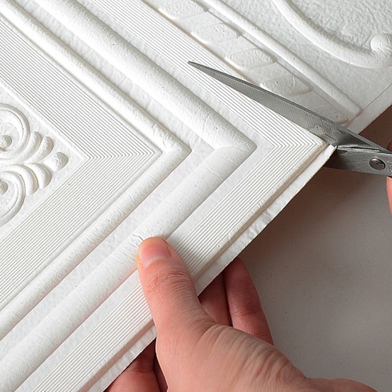 Contemporary Waterproof 3D Wall Covering Peel and Stick for Indoor Use