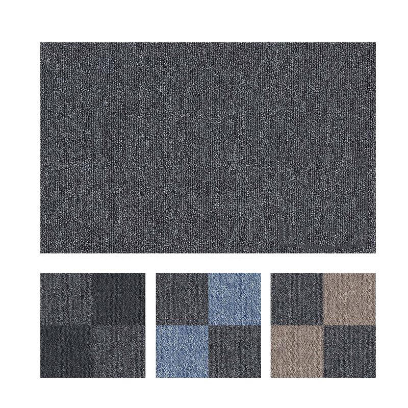 Indoor Non-Skid Carpet Tile - Glue Down Install Waterproof Carpet Tiles by Taavita