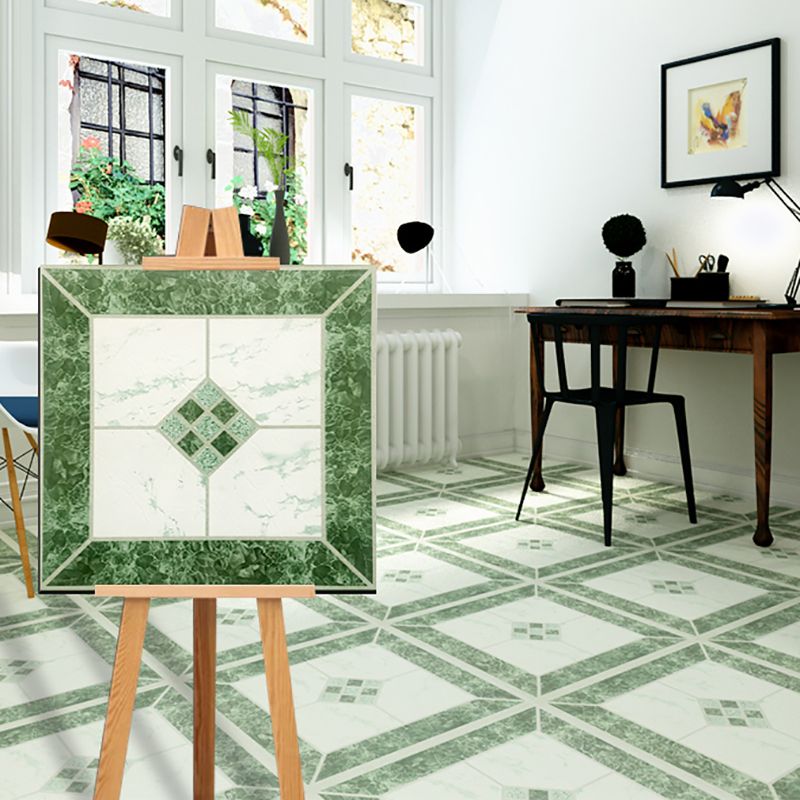 Taavita Water Resistant Plastic Floor Tile - Scratch Resistant Vinyl Flooring