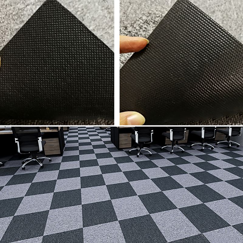Indoor Non-Skid Carpet Tile - Glue Down Install Waterproof Carpet Tiles by Taavita