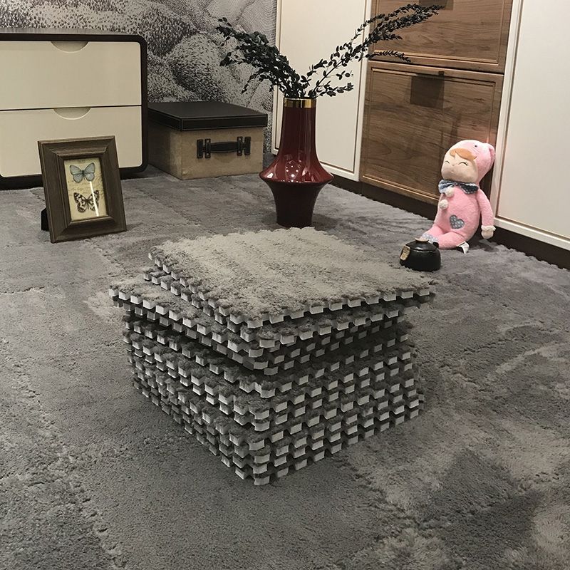 Taavita, solid color carpet tile, interlocking carpet floor tile, 10-piece set, 30-piece set