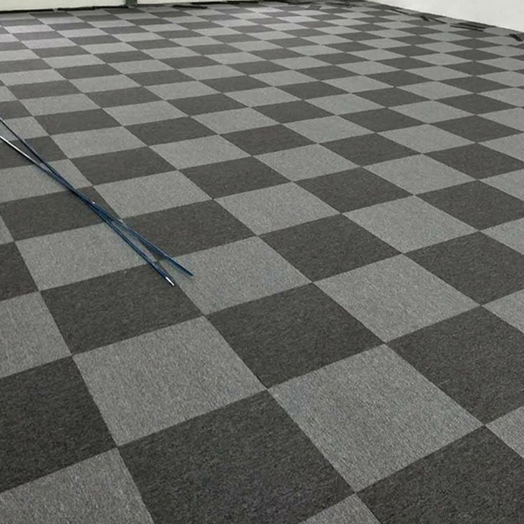 Taavita Modern Self-Adhesive Carpet Tiles Multi-Level Loop Stain-Resistant Carpet Tile