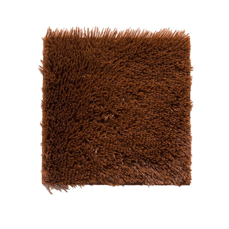 Solid Color Shag Basic Carpet Tiles Square Bedroom Carpet Tiles