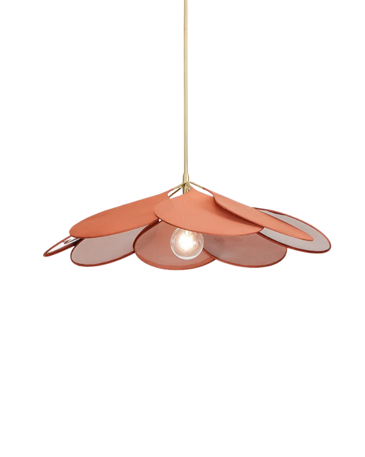 Floral Pendant Light with Soft Warm Glow