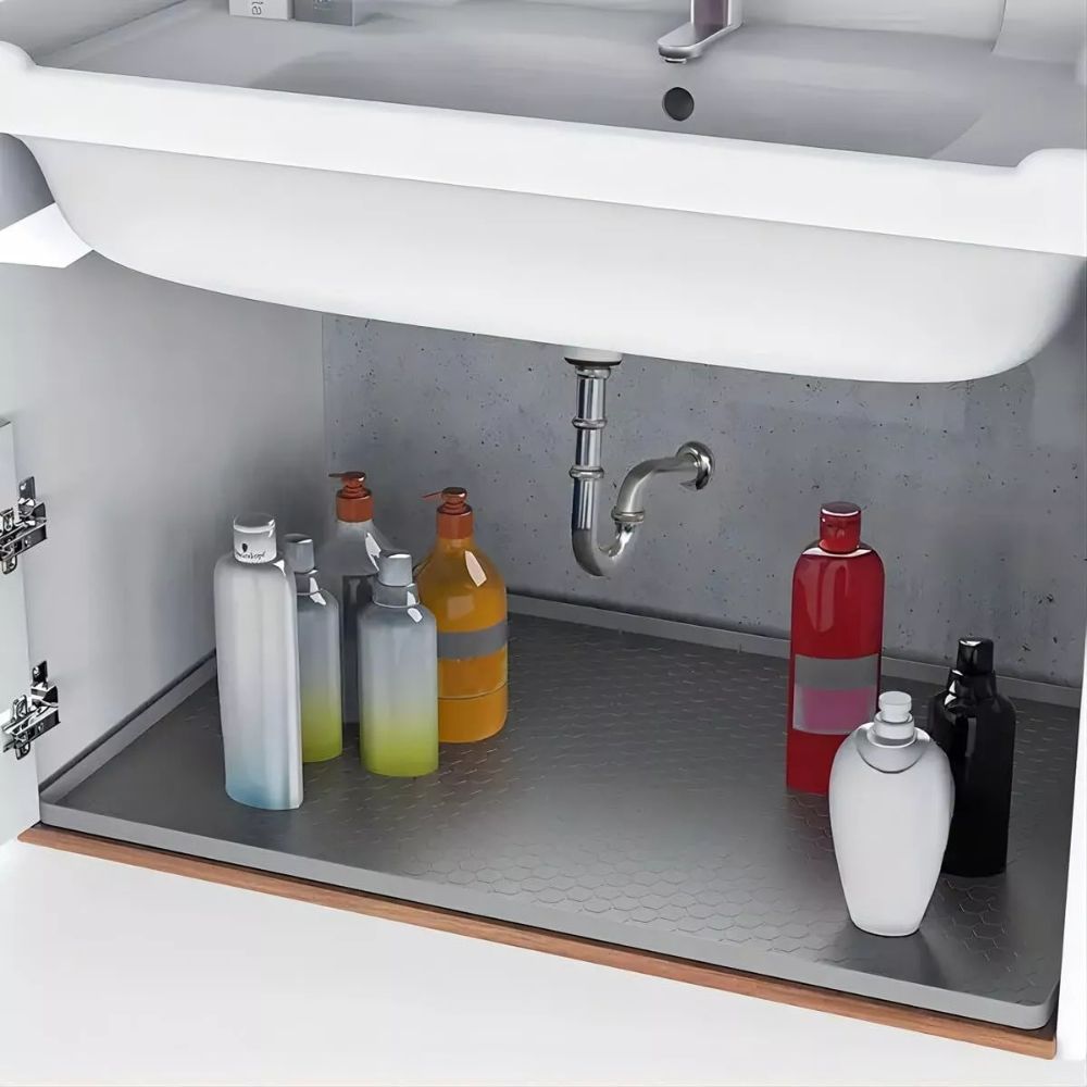 Silicone Liner Mat for Large Kitchen Sink Protection