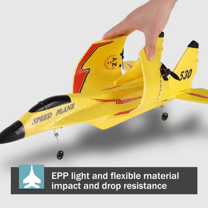 Remote Control Glider Aircraft Model with LED Lights - SU35 2.4G