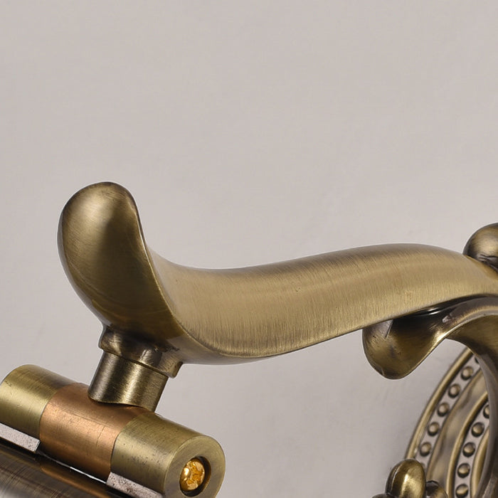 Taavita Linear Metallic Washbasin Wall Light in Modernist Style 16 "/21.5" Width, LED - Brass/Gold Finish - Wall Mount Above Mirror