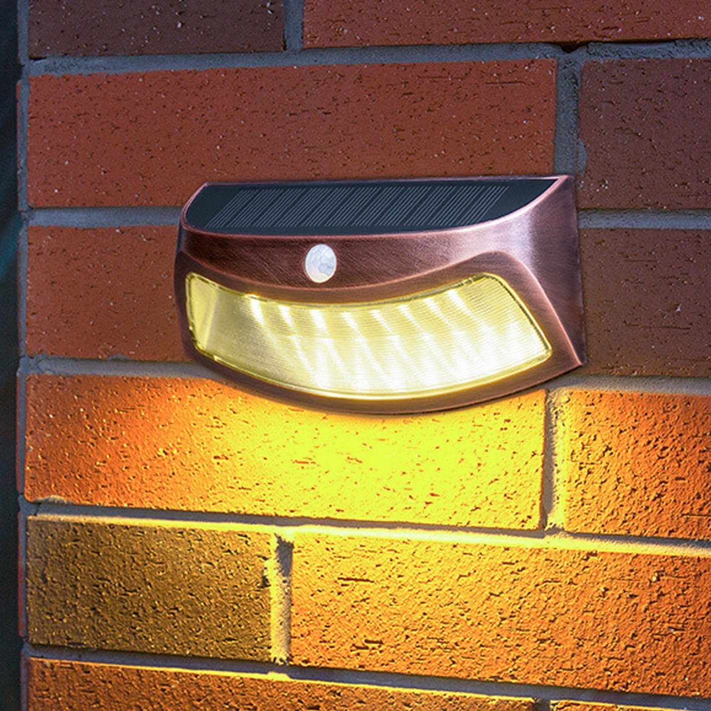 Taavita Trapeze Induction Outdoor Waterproof Patio LED Wall Light Lamp