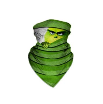 2 Pcs Funny Ugly Christmas Masks Neck Gaiters