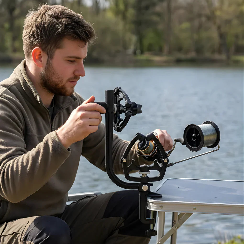 LineMaster Pro: Efficient Fishing Line Spooling Tool