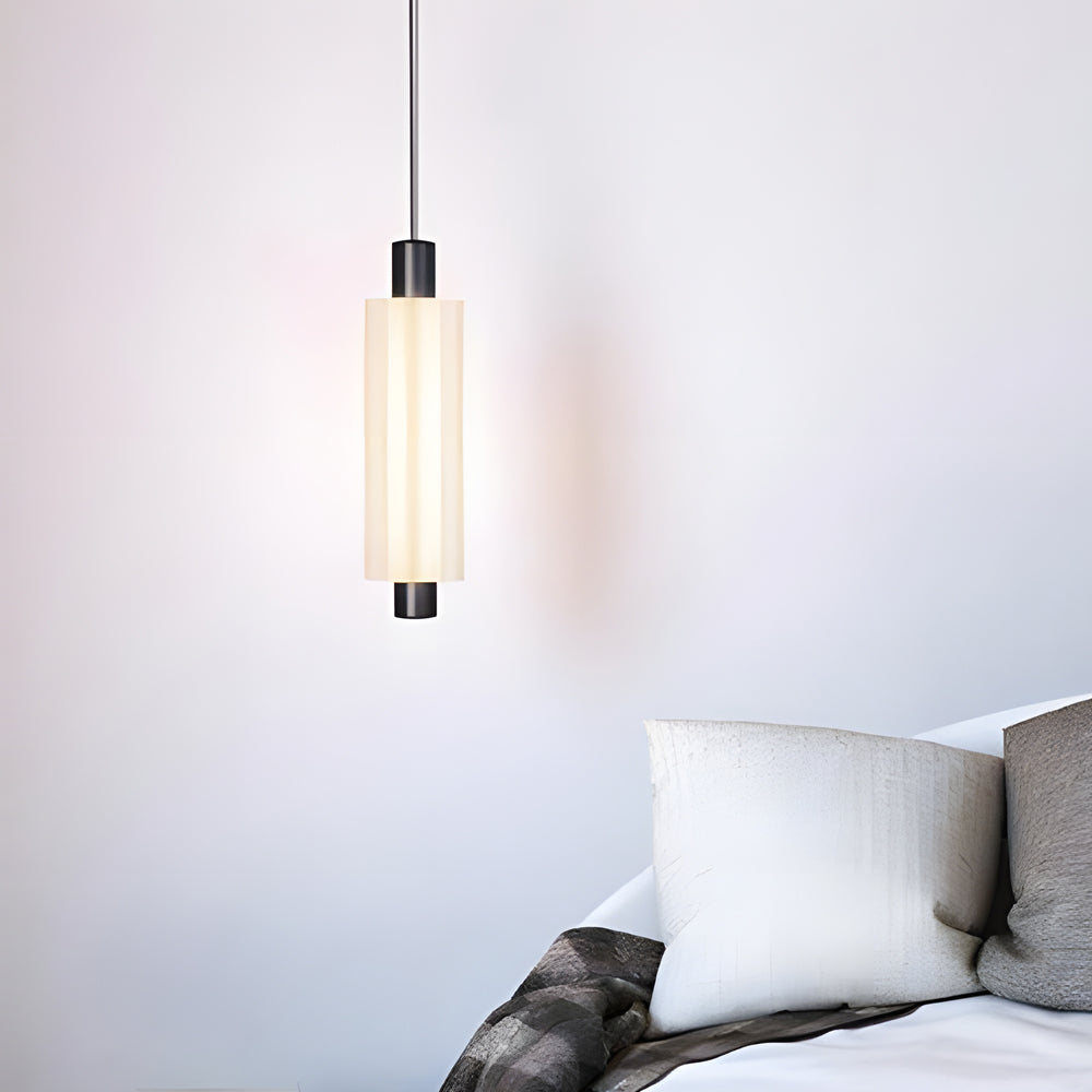 1/2/3 Heads Modern Acrylic Cylinder Pendant Lights: Hanging Lamp in Taavita