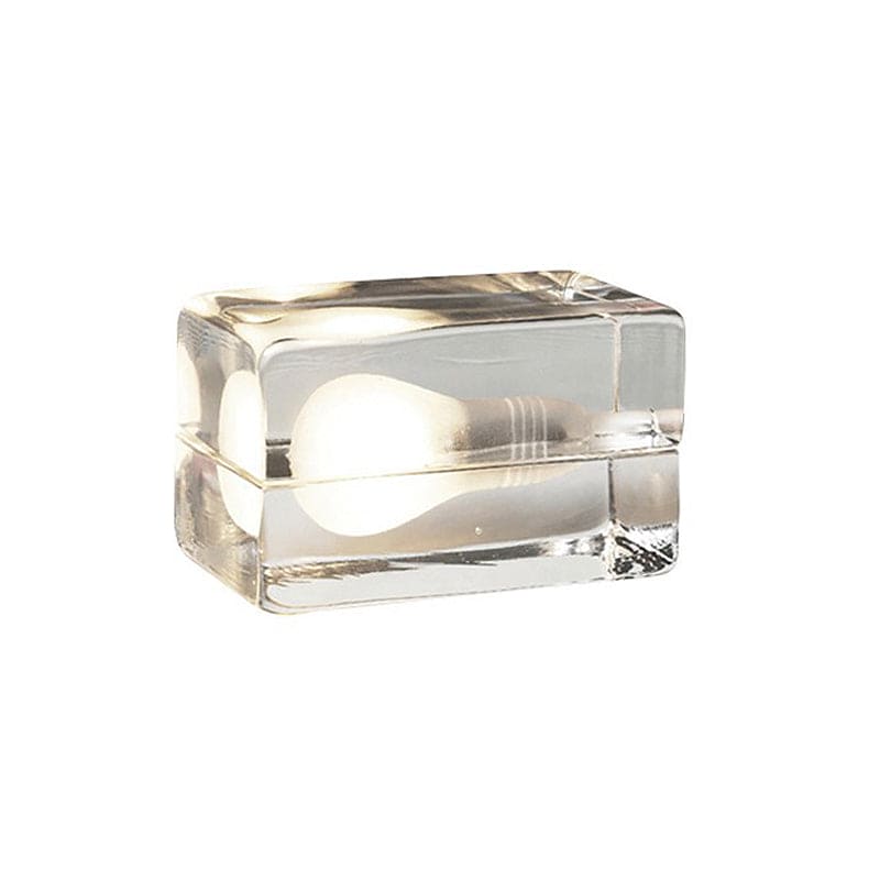 Taavita - Minimalistic Table Lamp with Transparent Glass Cube