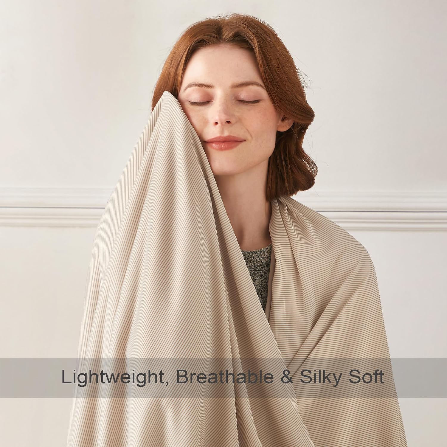 Breathable Cooling Blanket for Hot Sleepers – Lightweight Summer Throw