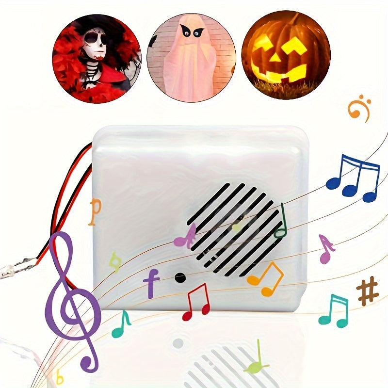 Halloween Sound-Activated Doorbell with Scary Screams for Haunted Entryway