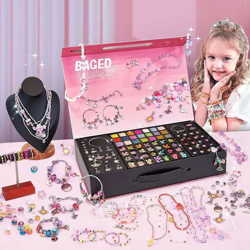 SparkleArt Bracelet Making Kit for Young Creators