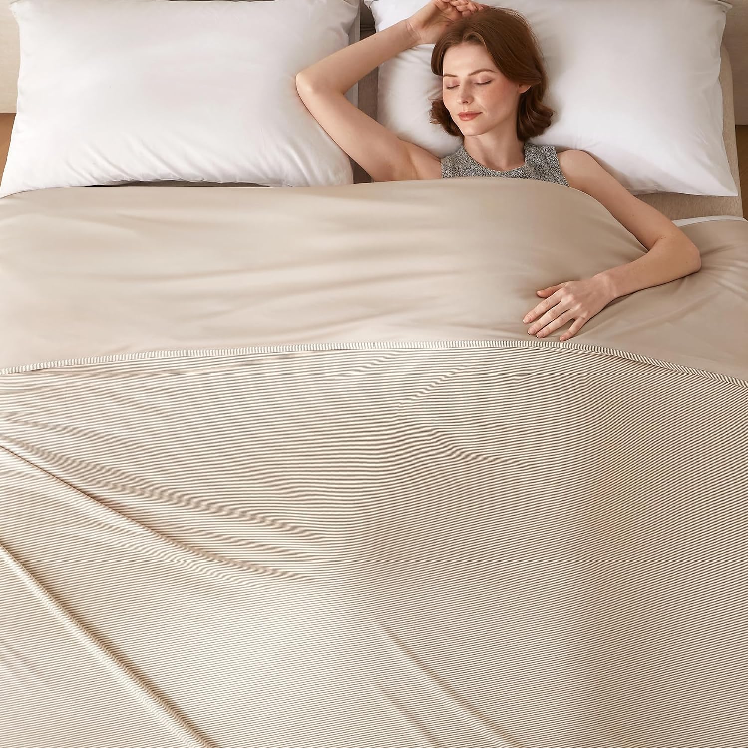 Breathable Cooling Blanket for Hot Sleepers – Lightweight Summer Throw