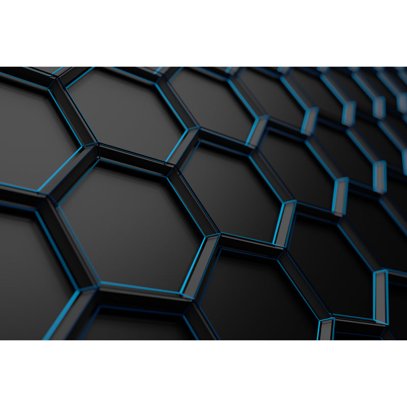 Taavita 3D Metal Wallpaper - Stain Resistant - Wall Tree Wall Covering for Bedroom